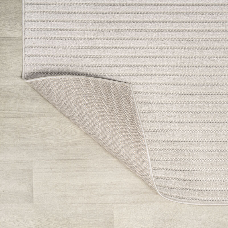 Aarhus Minimalist Scandi Striped Area Rug