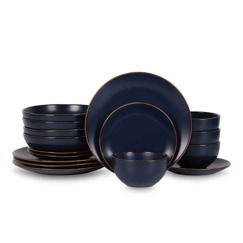 Stone Lain Brasa Stoneware 16 Piece Dinnerware Set