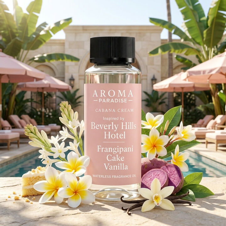 Beverly Hills Hotel Inspired Waterless Fragrance Oil for Cold-Air Diffusers
