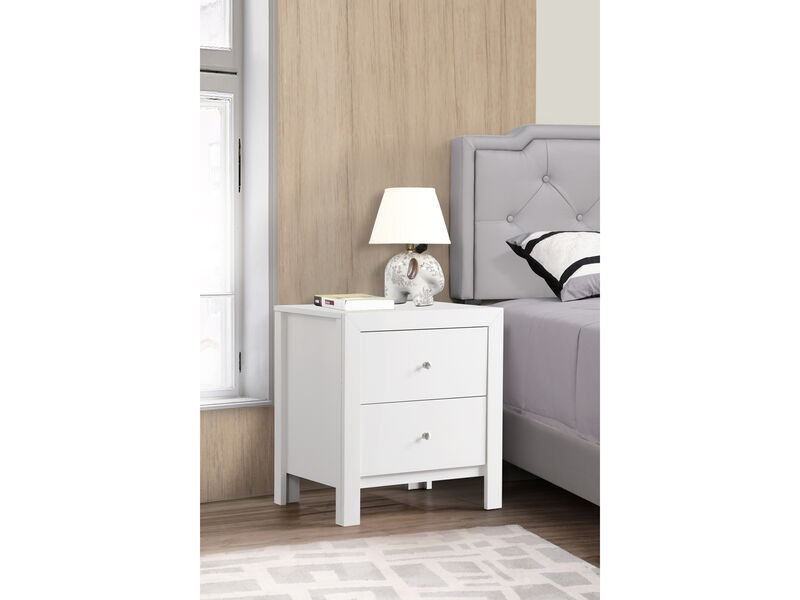 Burlington 2-Drawer Nightstand (25 in. H x 17 in. W x 22 in. D)
