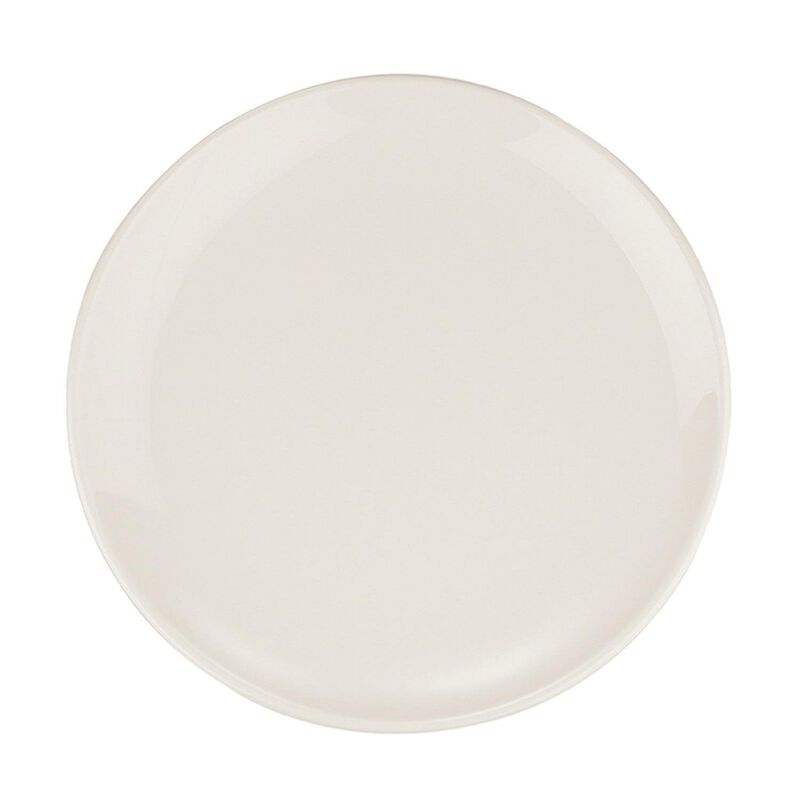 Gourmet dia.8.25" Round Warm White Vitrified Plate (Set of 4) image number 1