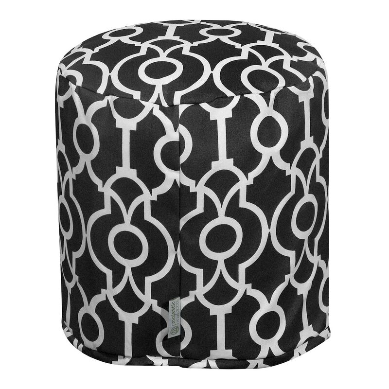 Majestic Home Goods Pouf Athens Black