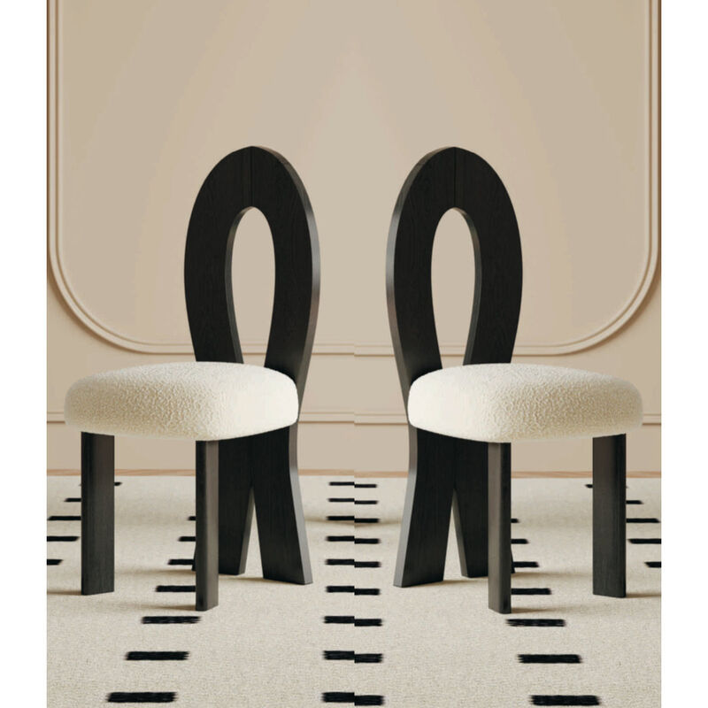 Blevins Polyester Side Chair Dining Chair (Set of 2) image number 1