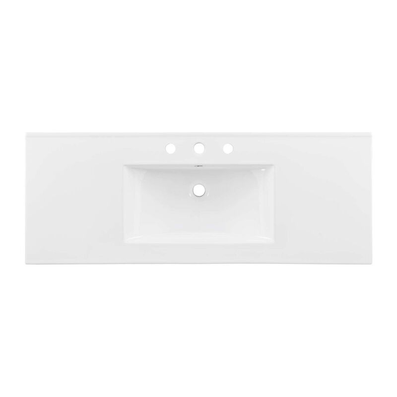 Modway Cayman 48 Single Basin Bathroom Sink
