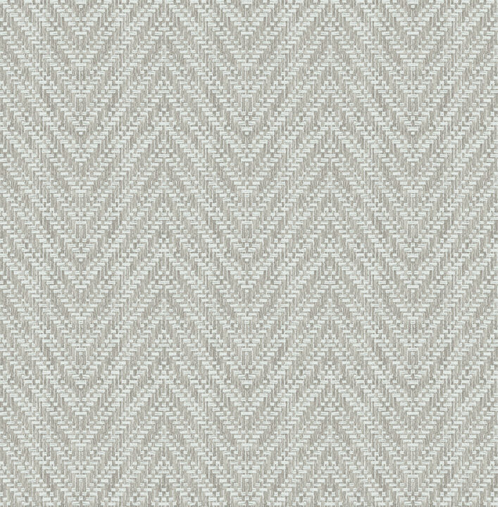 Glynn Sterling Chevron Wallpaper