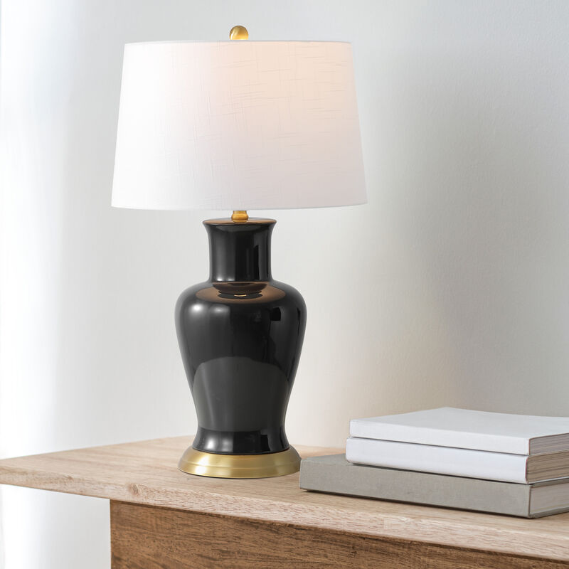 Julian Traditional Classic Ceramic Urn LED Table Lamp