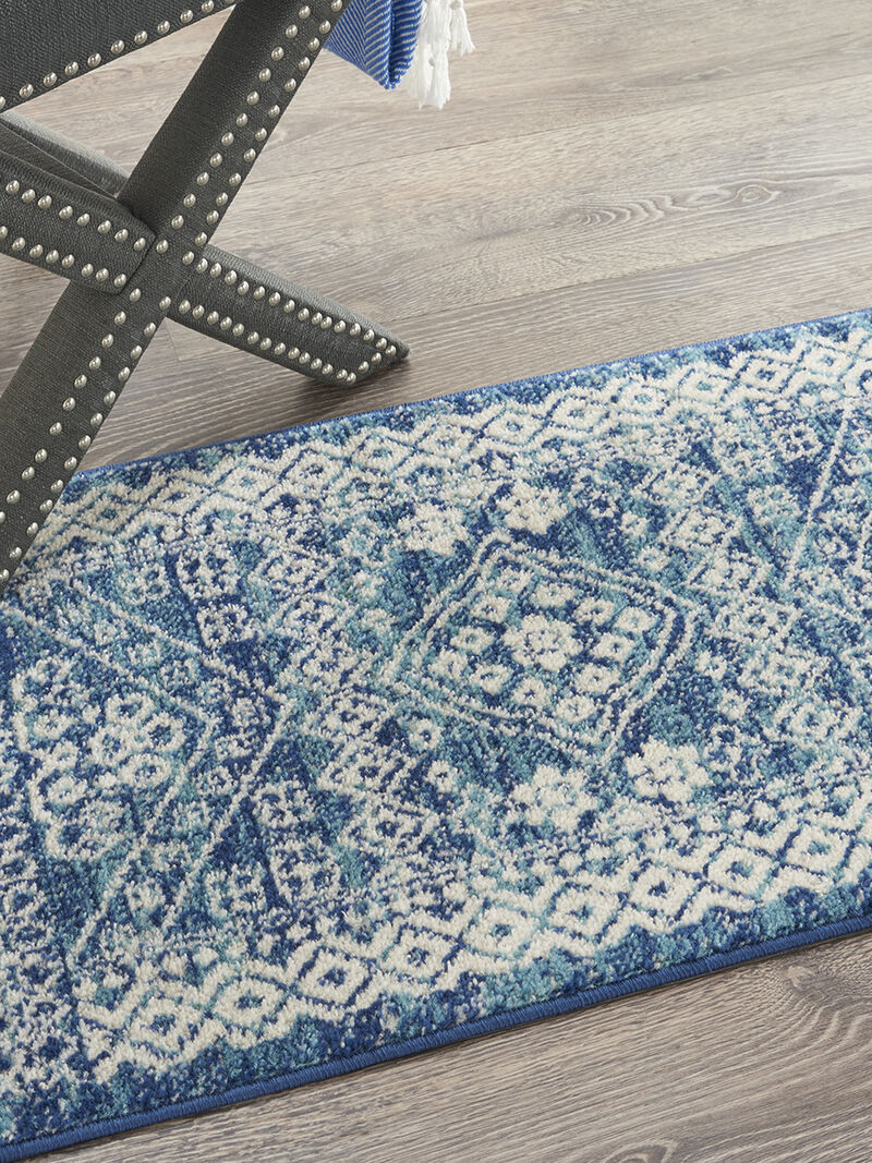 Passion PSN27 Navy/Blue 1'10" x 2'10" Rug image number 8