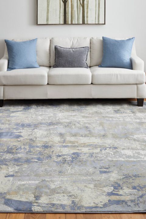 Clio 39K6F Blue/Gray 10' x 13'2" Rug