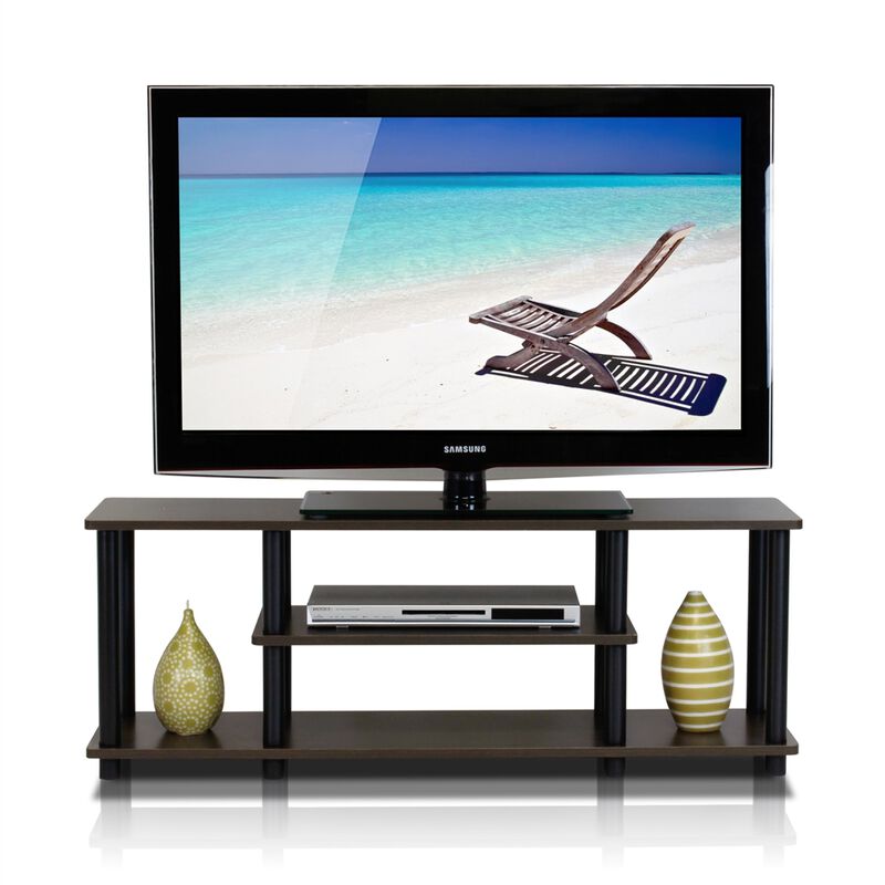 Turn-N-Tube No Tools 3-Tier Entertainment TV Stands