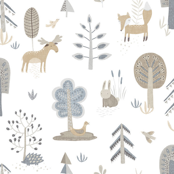 Little Explorers 2 Kids Blue Wallpaper 14803
