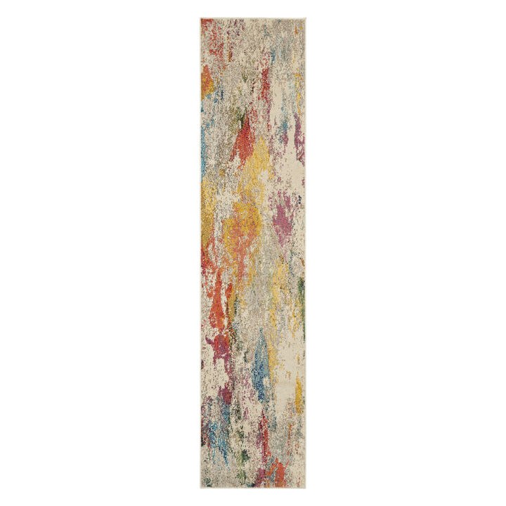 HomeRoots Abstract Runner Rug
