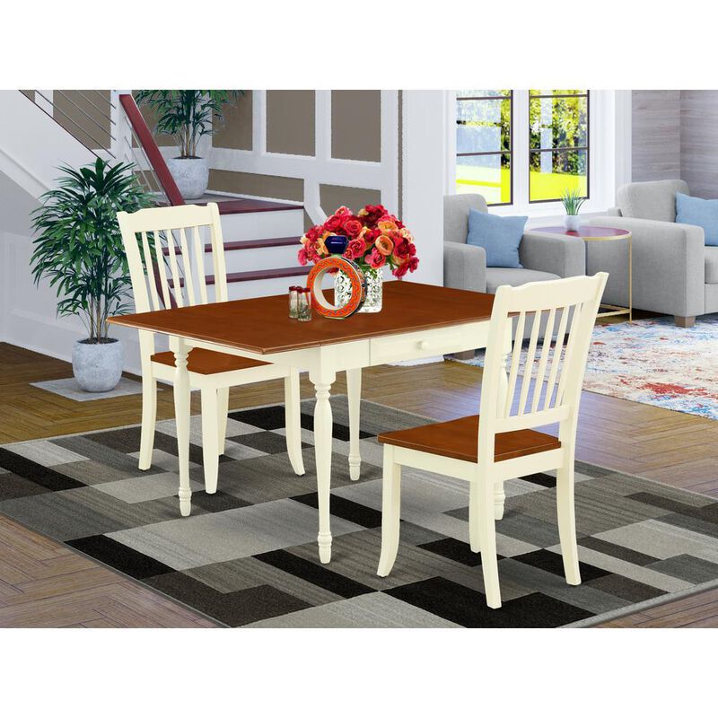Dining Room Set Buttermilk & Cherry
