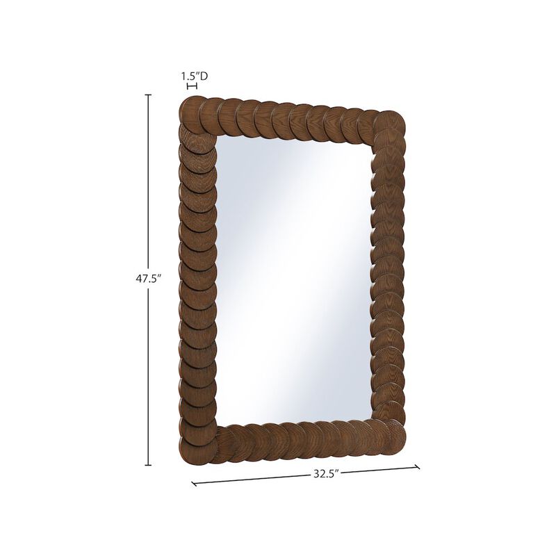 Meridian Furniture Revolve Black Mirror