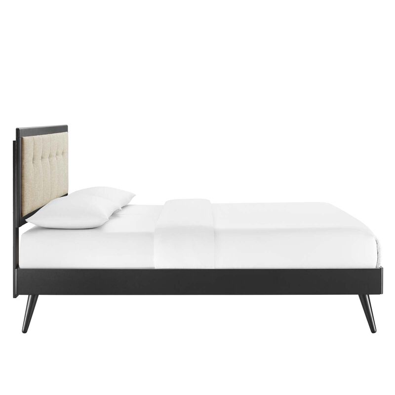 Modway - Willow King Wood Platform Bed with Splayed Legs image number 3