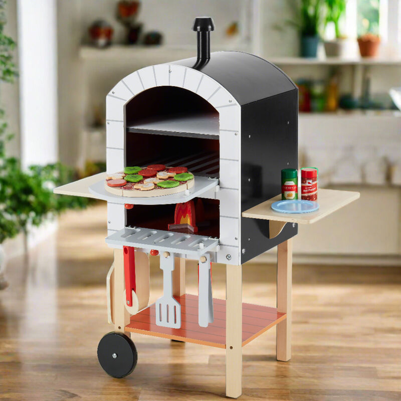 My Little Helper Pizza Oven & Accessories, Gray/Natural image number 7