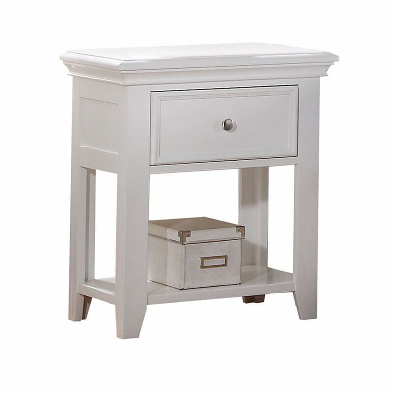 Bedside Nightstand with One Drawer – Compact and Stylish Bedroom Furniture