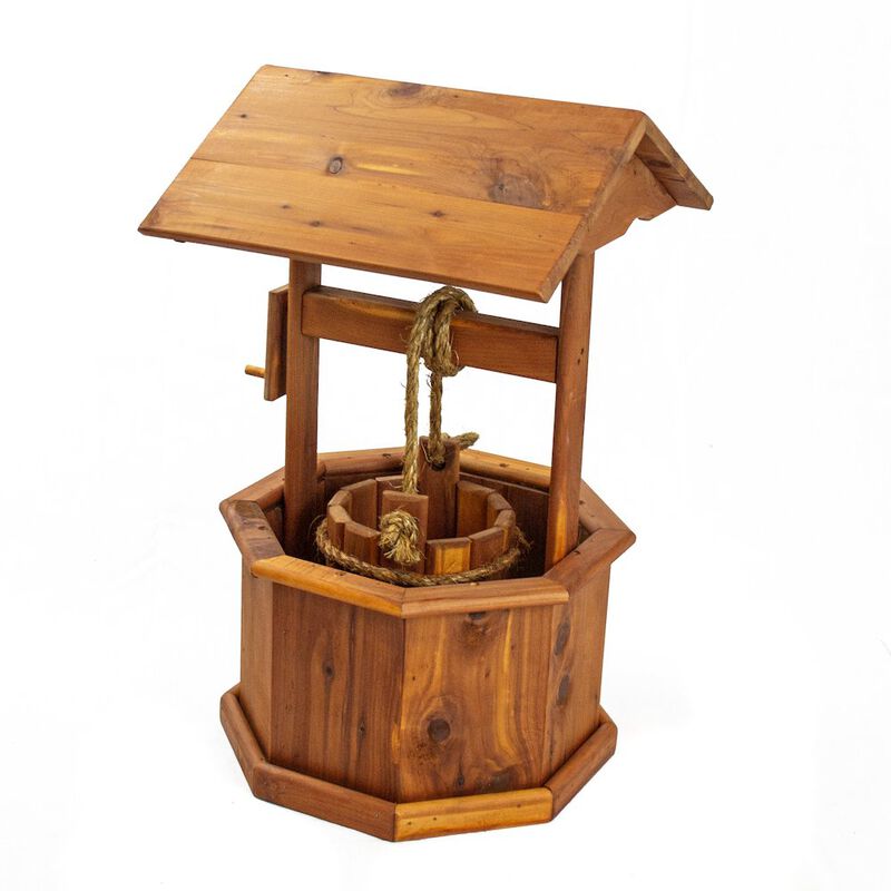 American Furniture Classics 24" Small Wishing Well image number 3