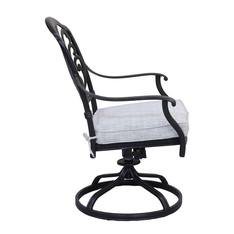 River City Dining Swivel Rocker Arm Chair image number 2