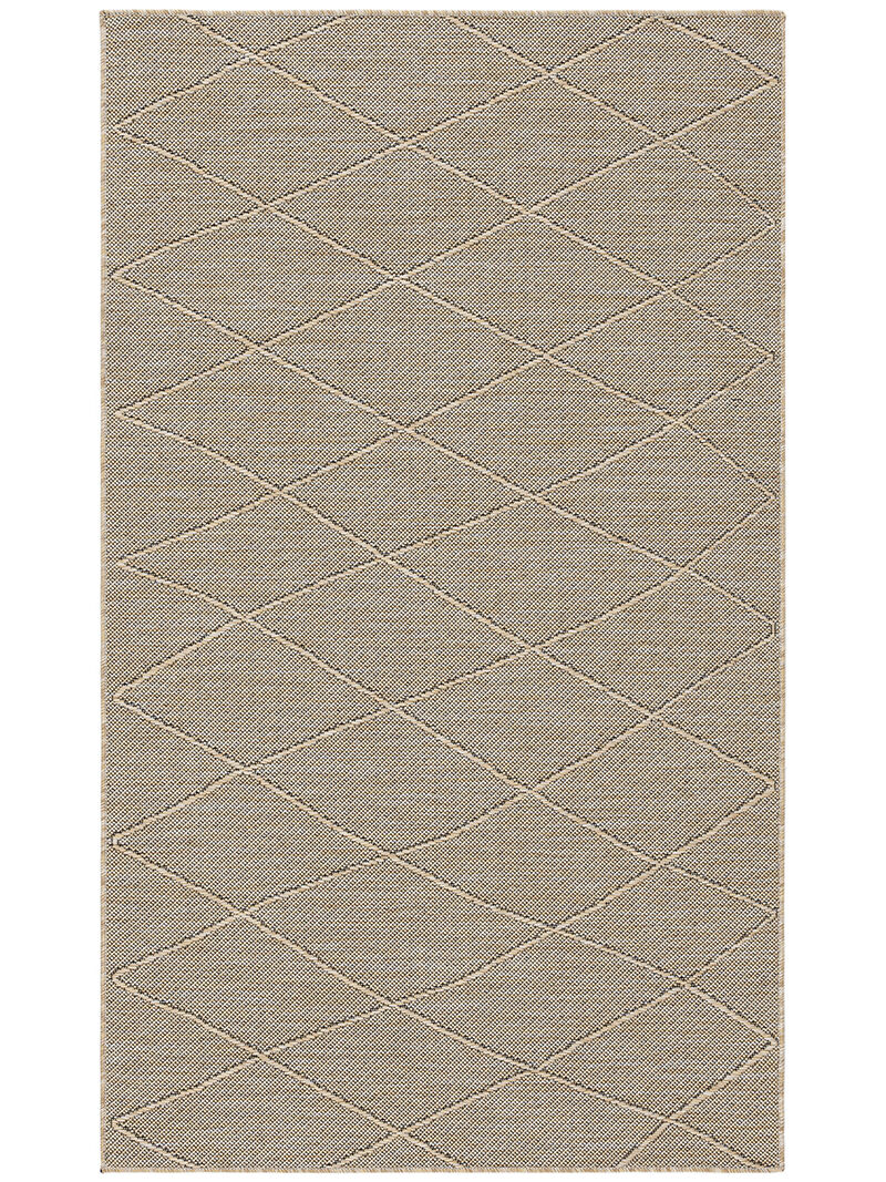 Washable Solutions WSL01 Natural 3' x 5' Rug