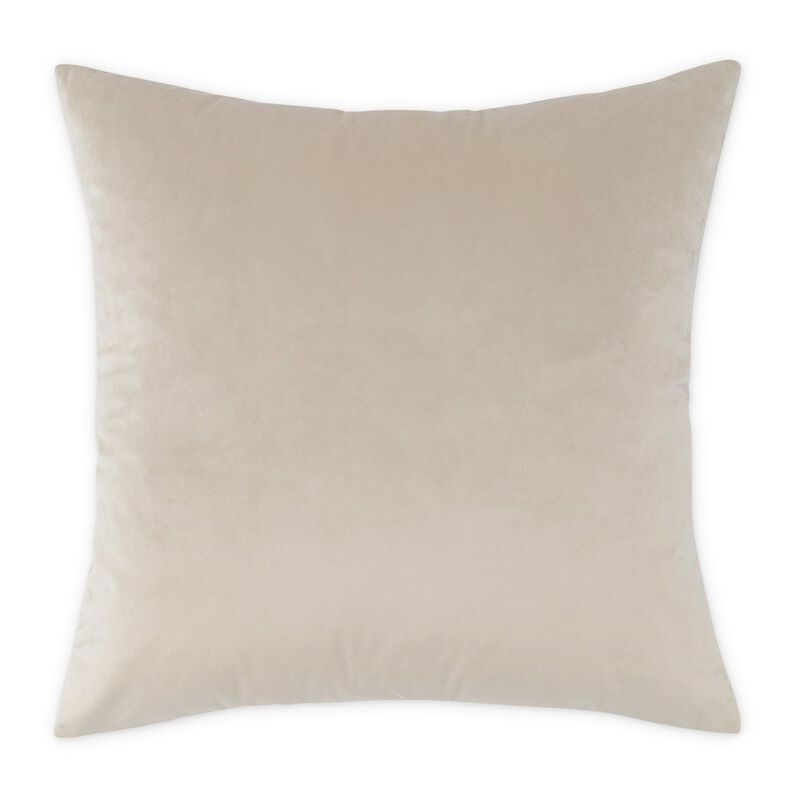 Michael Amini GLAMtastic Infinity 21 Pieced Pillow, Set of 2 - Cream/Gold