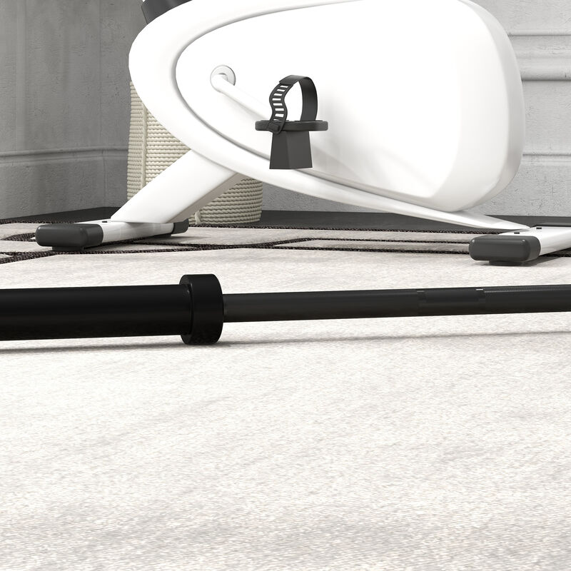 Hivvago 7.2ft Olympic Bar for Home Gym with Rotating Sleeves and Grip image number 7