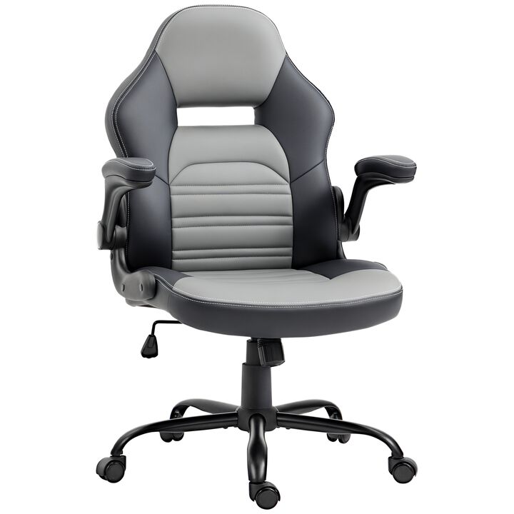 Hivvago Ergonomic Gaming Chair with Flip-Up Arms