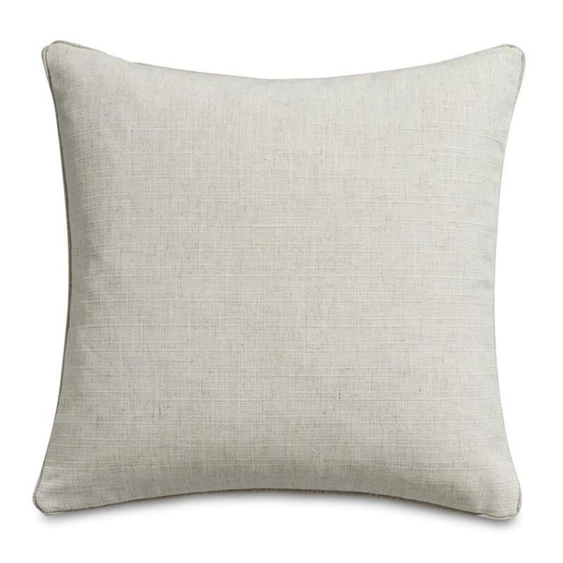 Michael Amini Explorer Antigua 21 Square Pillow, Set of 2 - Coal Gray