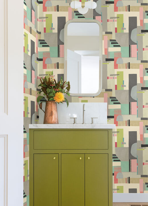 Rhodes Pastel Blocs Wallpaper
