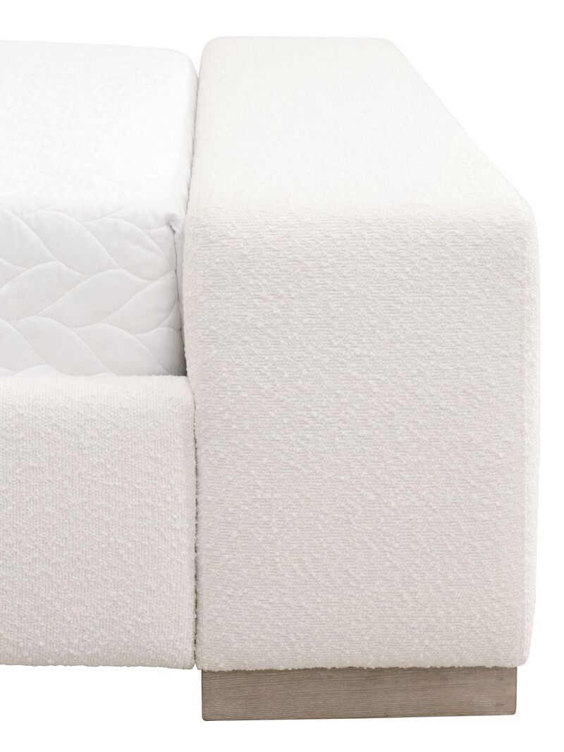 Warren California King Bed, White