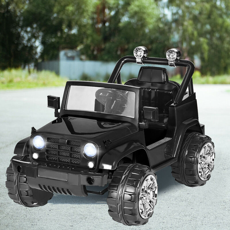 Kids 12V Ride On Electric Car with Music Remote Control and LED Lights image number 1