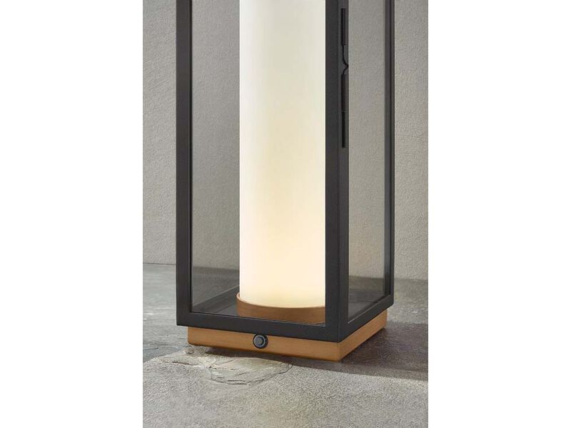 Gareth Exterior Rechargeable Table Lamp image number 1