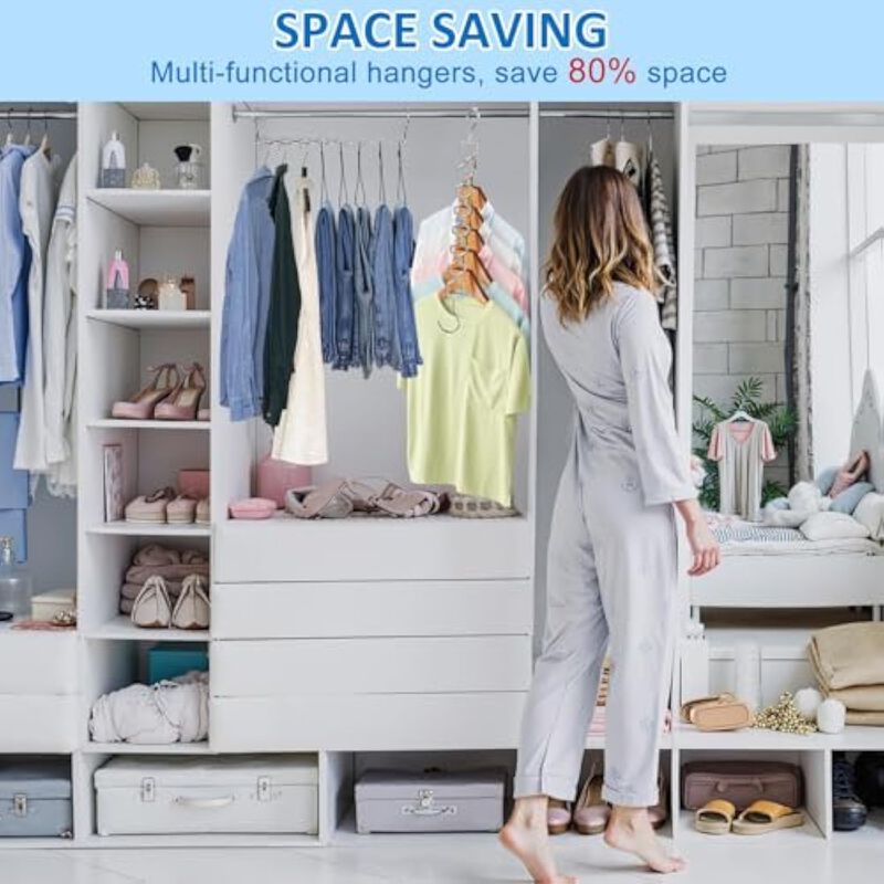 Wardrobe Clothes Organizer  Foldable Closet Drawer Dividers for Jeans image number 3