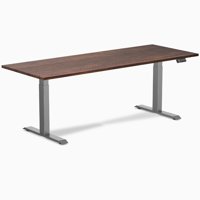 Desky Dual Softwood Sit Stand Desk image number 0