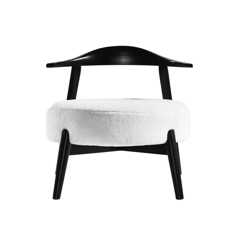 Merax Modern Wood Frame Home Accent Chair