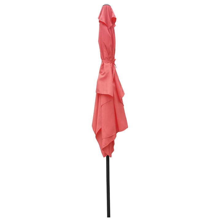 Streamdale 6ft x 9ft Waterproof Patio Umbrella with Tilt