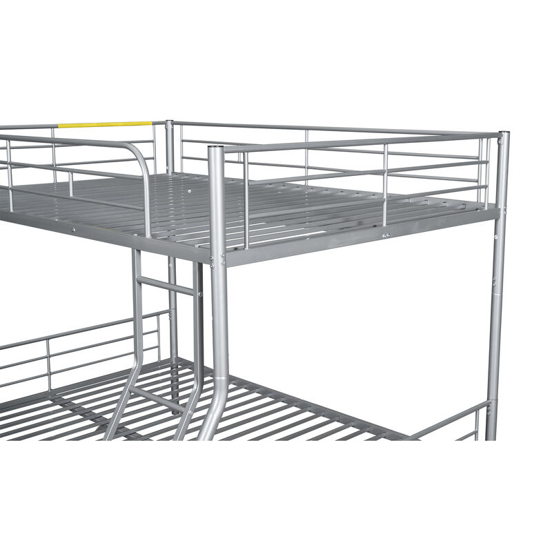 Merax Metal Bunk Bed with Trundle