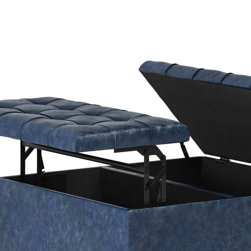 Harrison Transitional Square Coffee Table