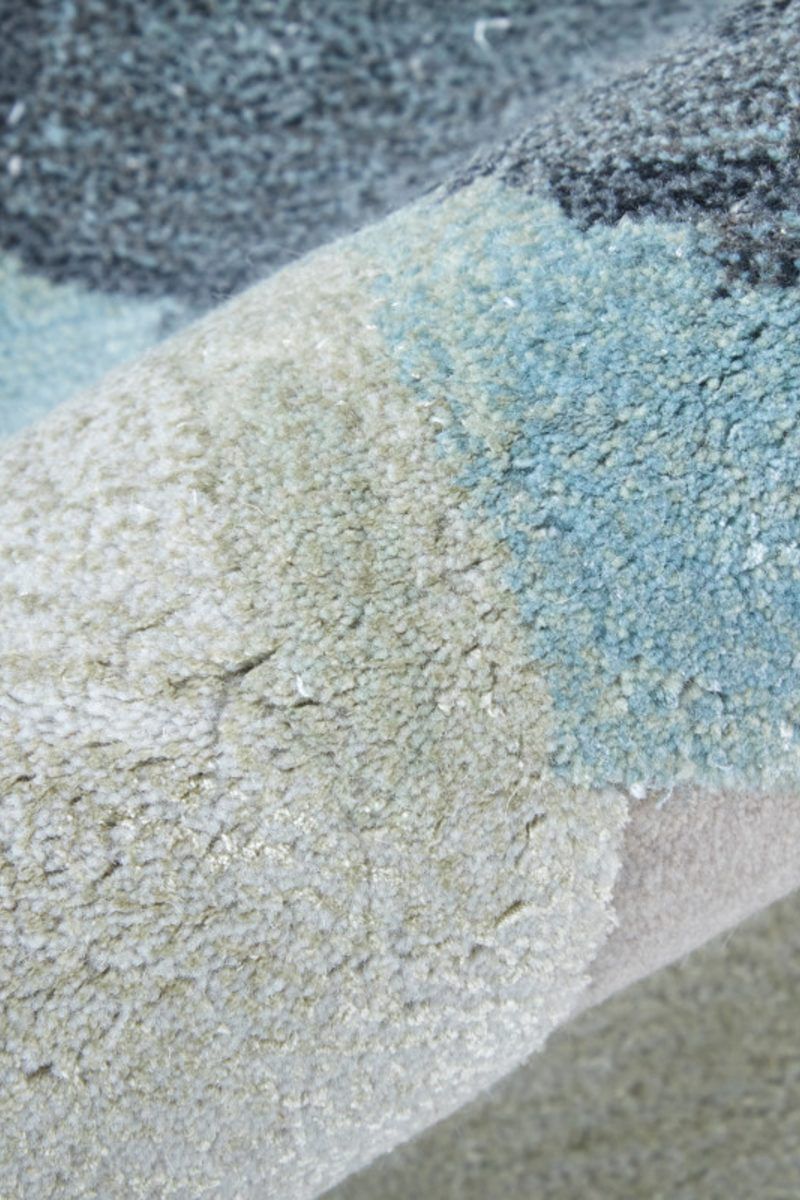 Kawai 8986F Green/Blue 9' x 12' Rug image number 6