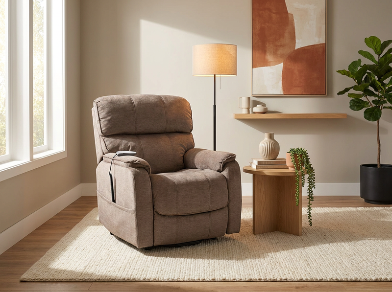 Polo Club Power Lift Recliner in Java image number 1