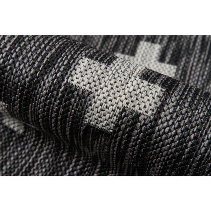 Novogratz Contemporary Rectangle Area Rug, Charcoal, 7'10 X 10'10