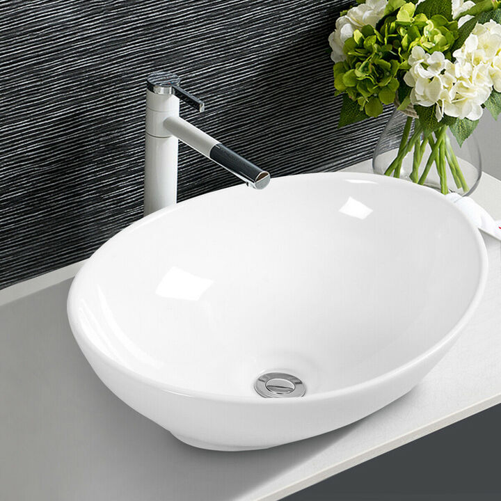 Bathroom Ceramic Vessel Sink for Stylish and Modern Bathroom Vanity Design