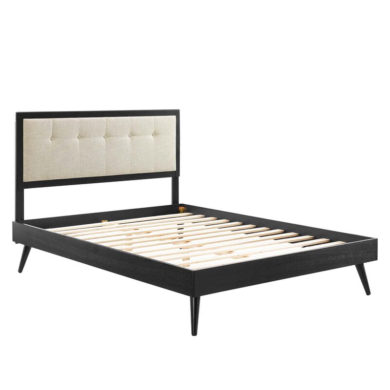 Modway - Willow King Wood Platform Bed with Splayed Legs image number 2