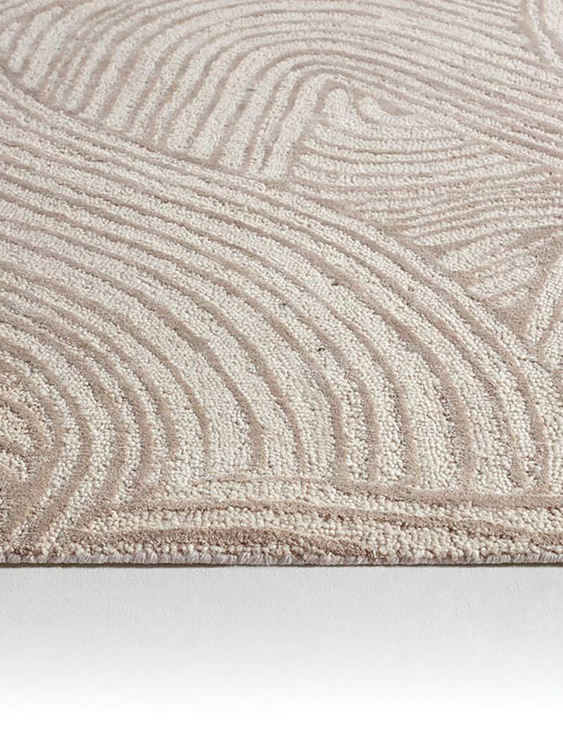 Etho by Nikki Chu Linette Tan/Taupe 7'9" x 9'9" Rug image number 3