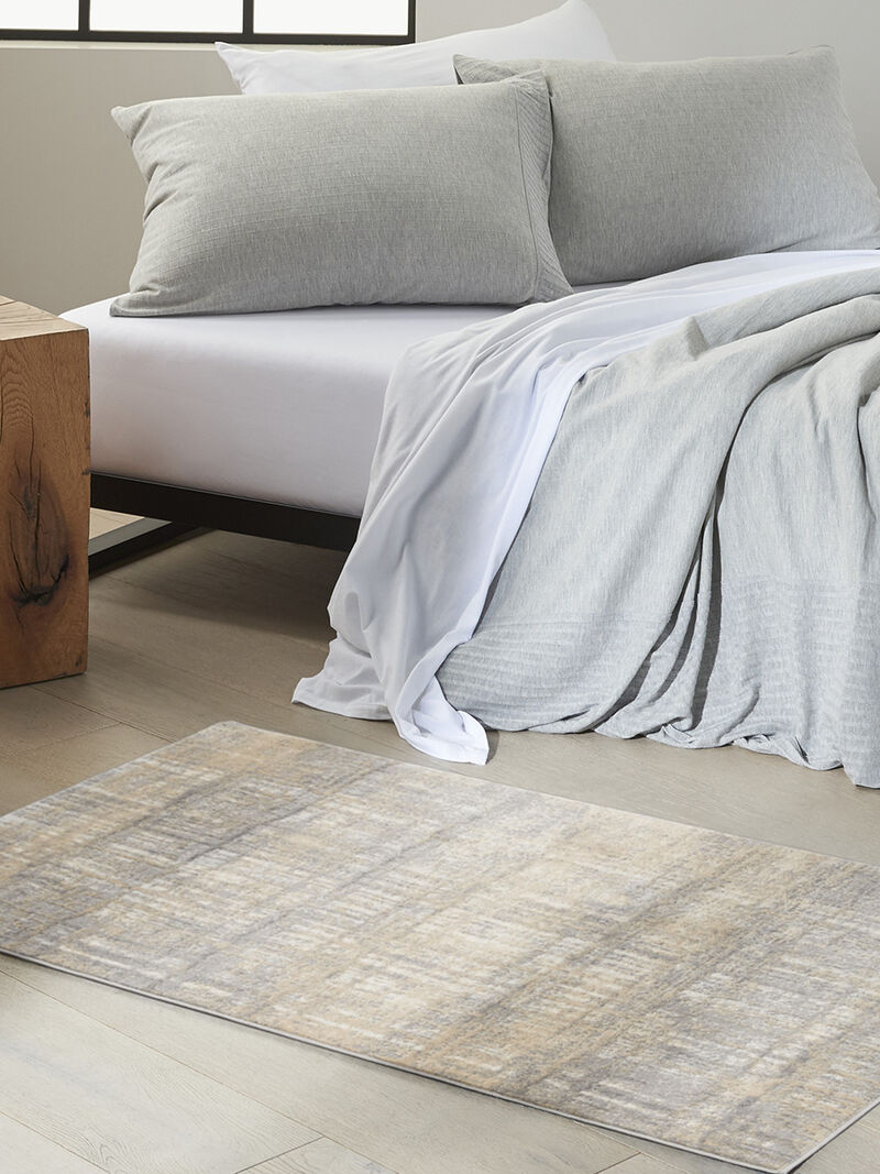 CK005 Enchanting ECH05 Gray/Ivory 3'2" x 5' Rug