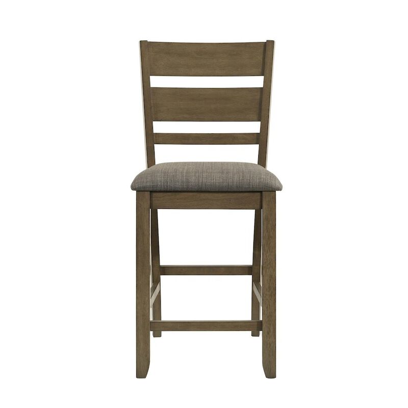 Liberty Furniture Slat Back Upholstered Dining Chair - Counter Height - Set of 2 - Sandstone image number 0