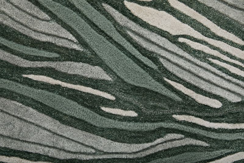 Maridian 8A74F Green/Beige 5' x 8' Rug image number 5