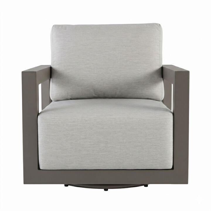 Elementi Newport Patio Swivel Chair