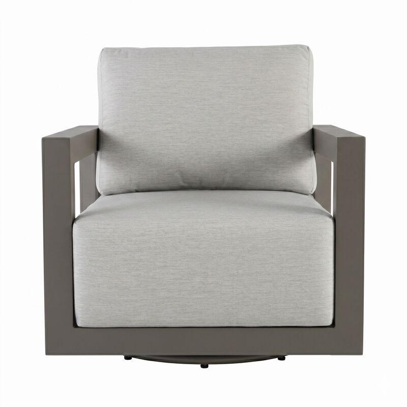 Elementi Newport Patio Swivel Chair image number 0
