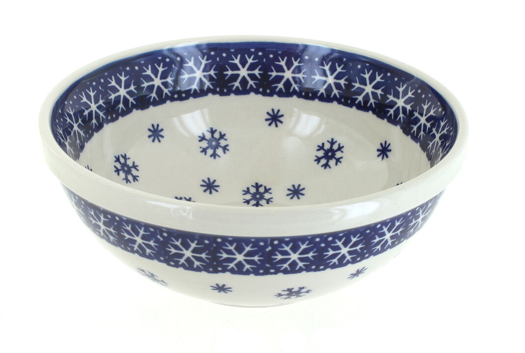 Blue Rose Polish Pottery Sunshine Grotto Cereal/Soup Bowl