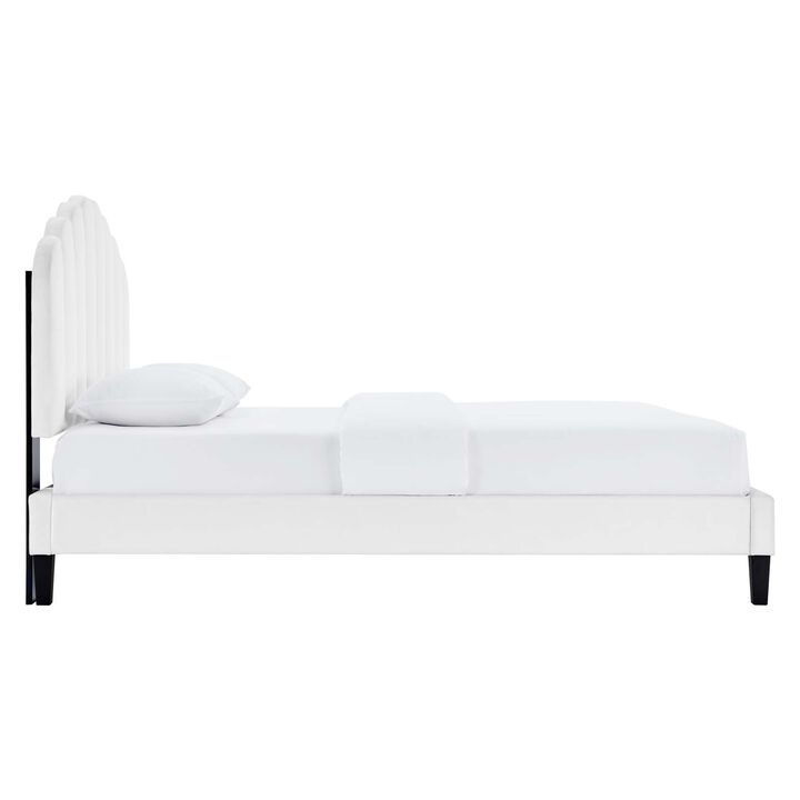 Modway - Daisy Performance Velvet Full Platform Bed